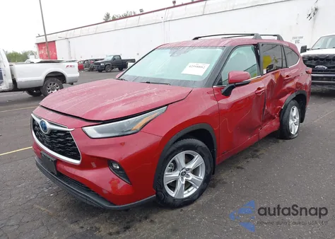 2023 Toyota Highlander Hybrid Le from USA, damaged, VIN 5TDBBRCH7PS565779